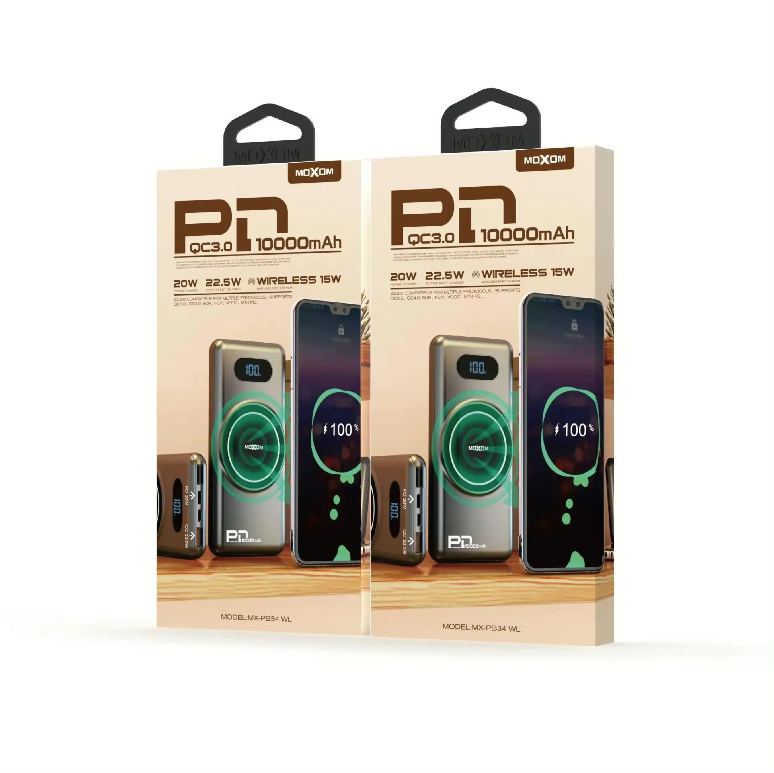 Power Bank Moxom 10.000 mAh Magsafe