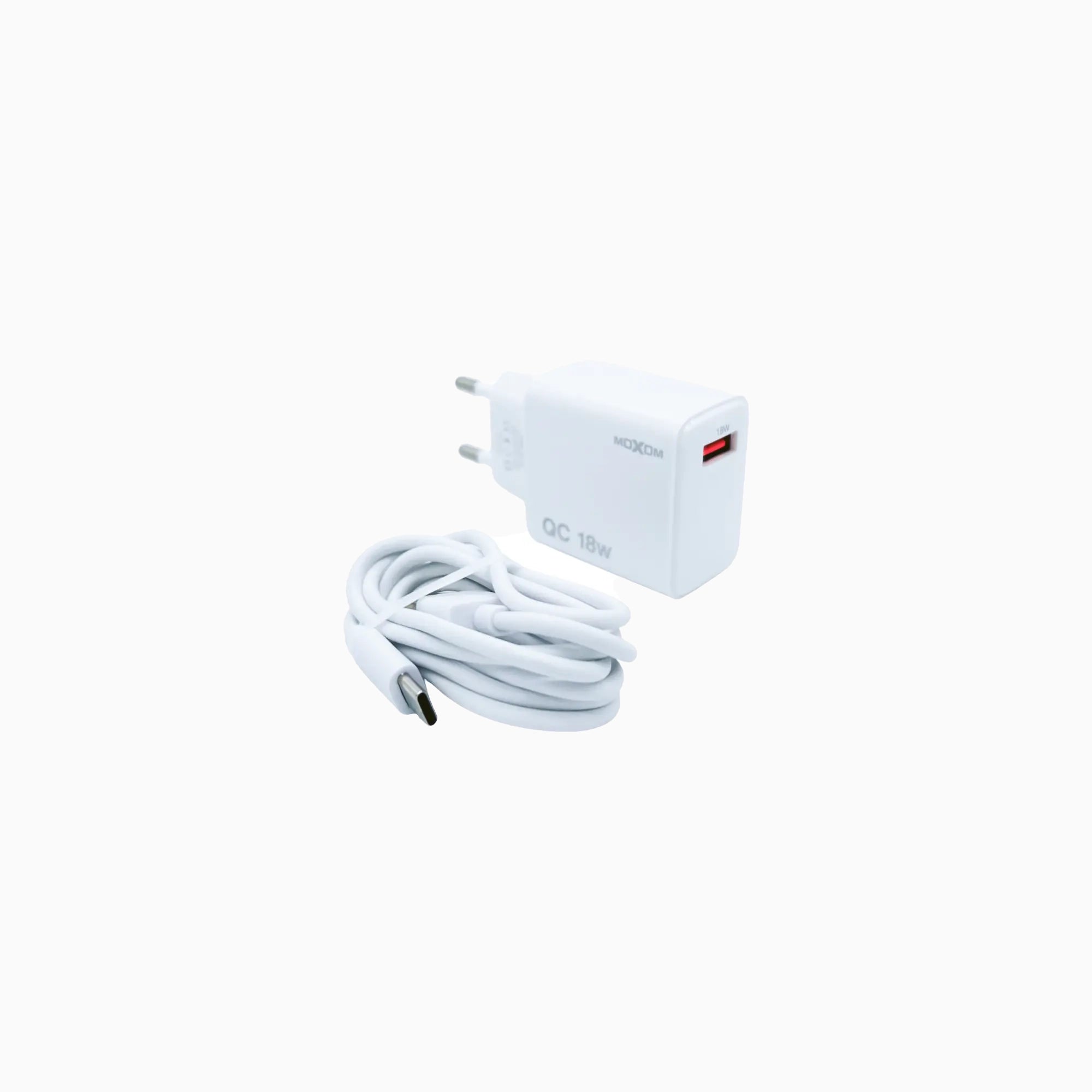 Cargador Moxom Usb a C 18W