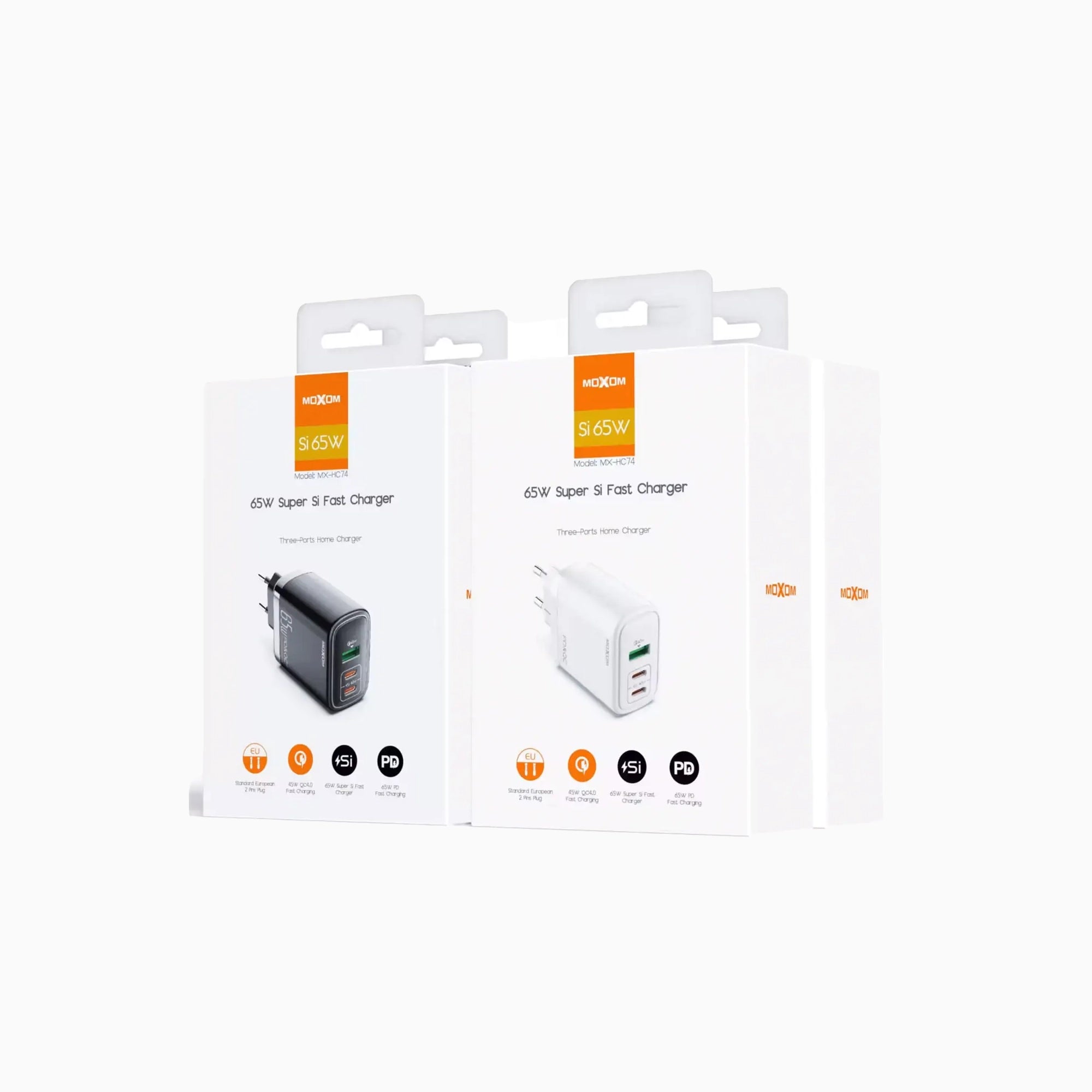 Cargador Moxom Super Rapido Tipo C 65W