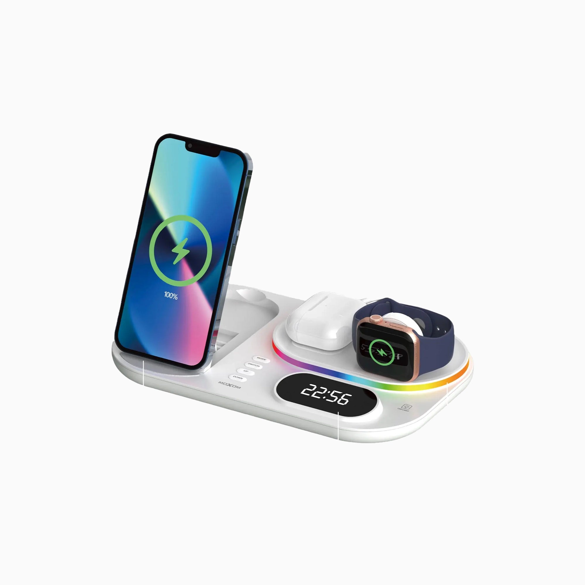 Estacion de carga Moxom PowerDock 4