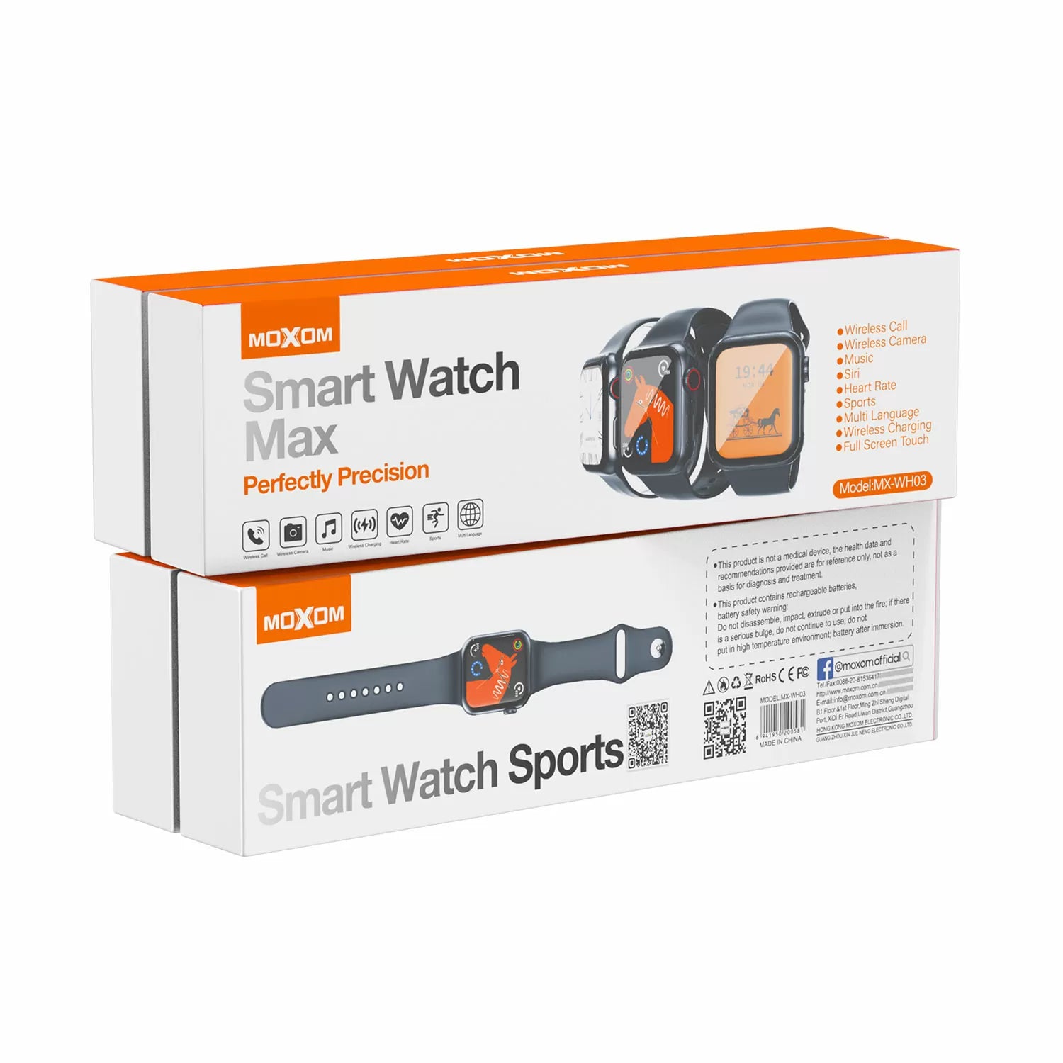 SmartWatch Moxom Max