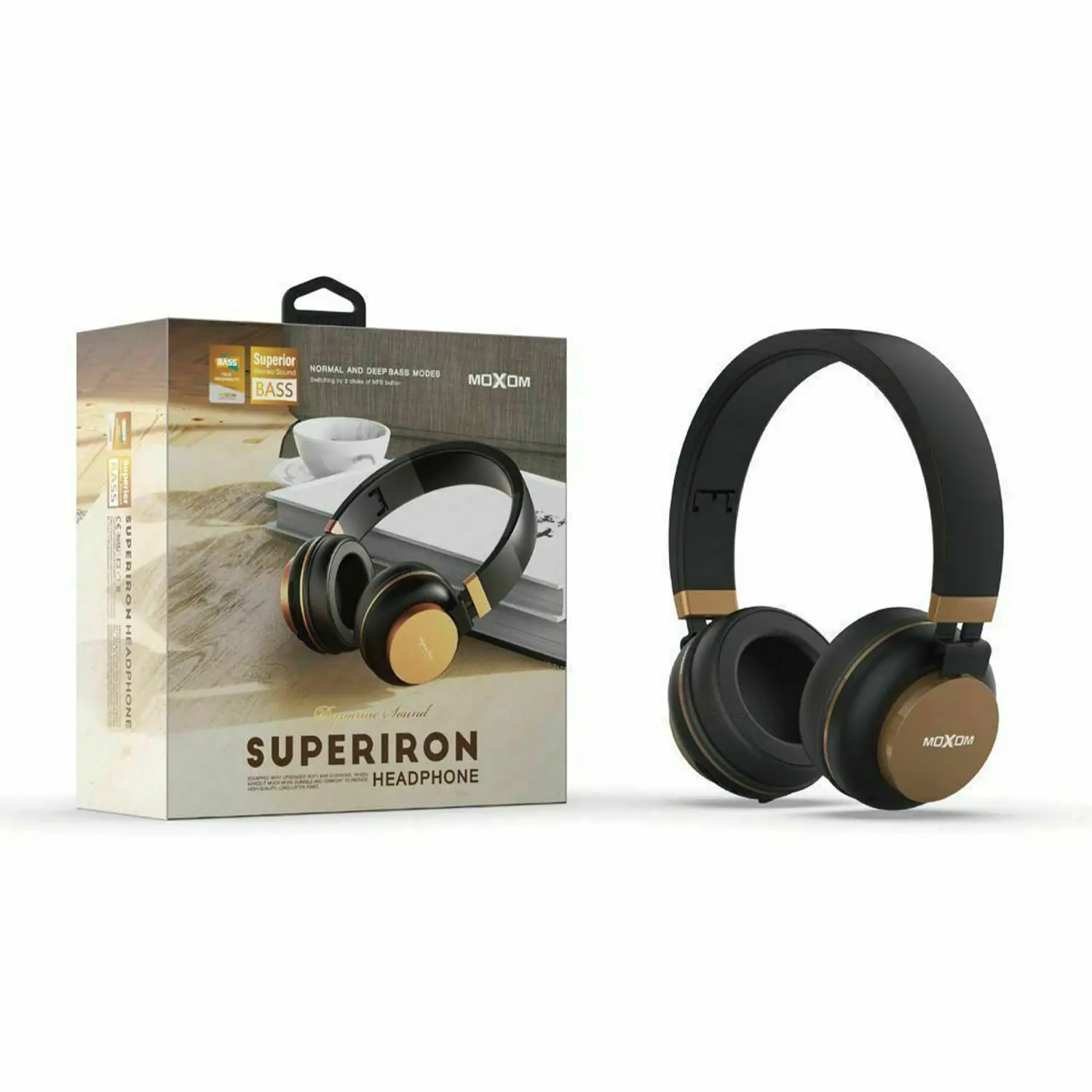 Audifono Bluetooth Moxom SuperIron